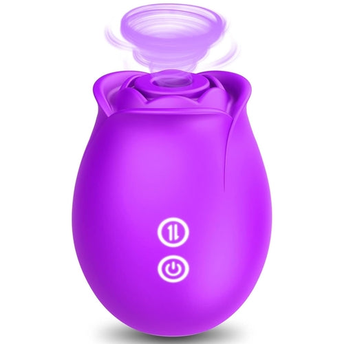 Stimulateur Rose à Aspiration - Vibromasseur Point G pour Femme