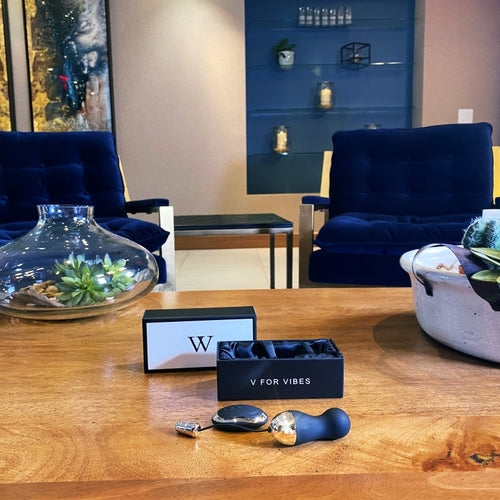 Proserpina - Vibromasseur Œuf Bullet Noir et Boules Ben Wa avec Télécommande